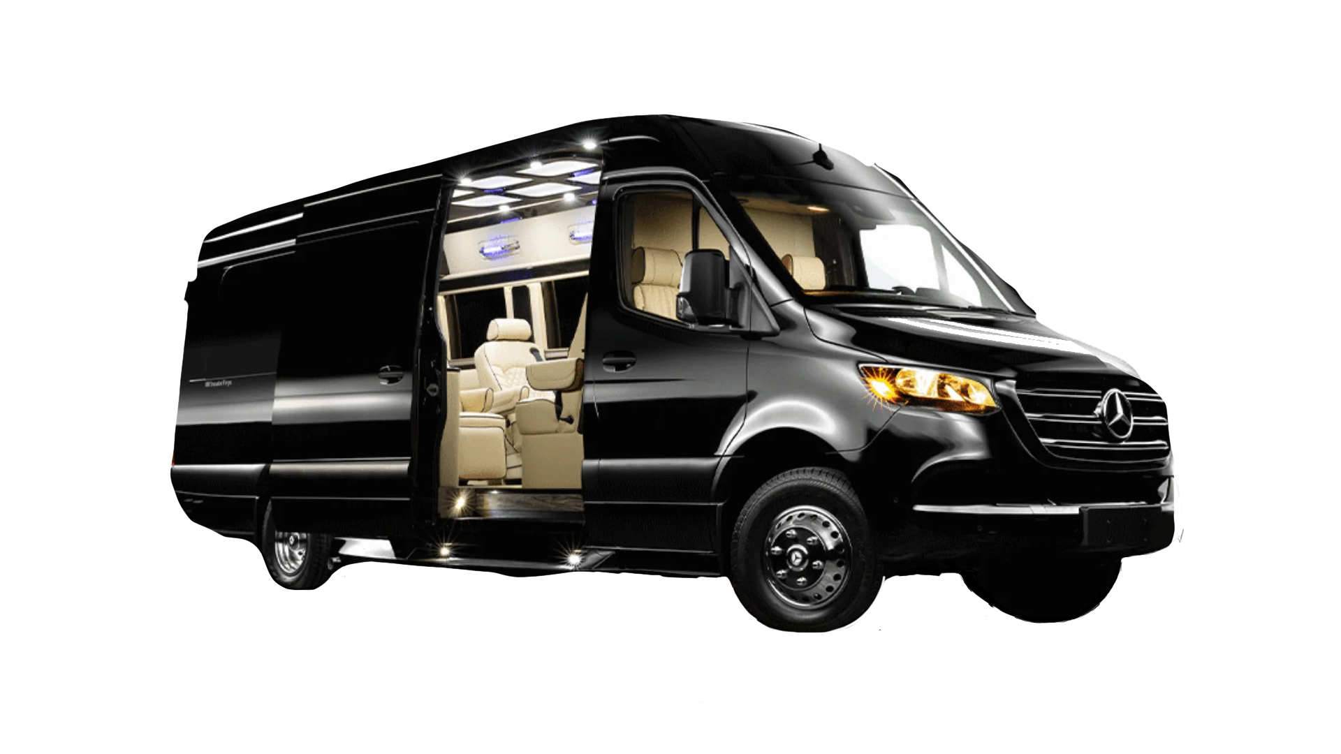 Rest Transportation luxury sprinter van 100